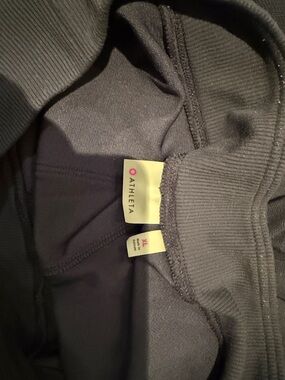 Athleta Navy Pique Jogger XL